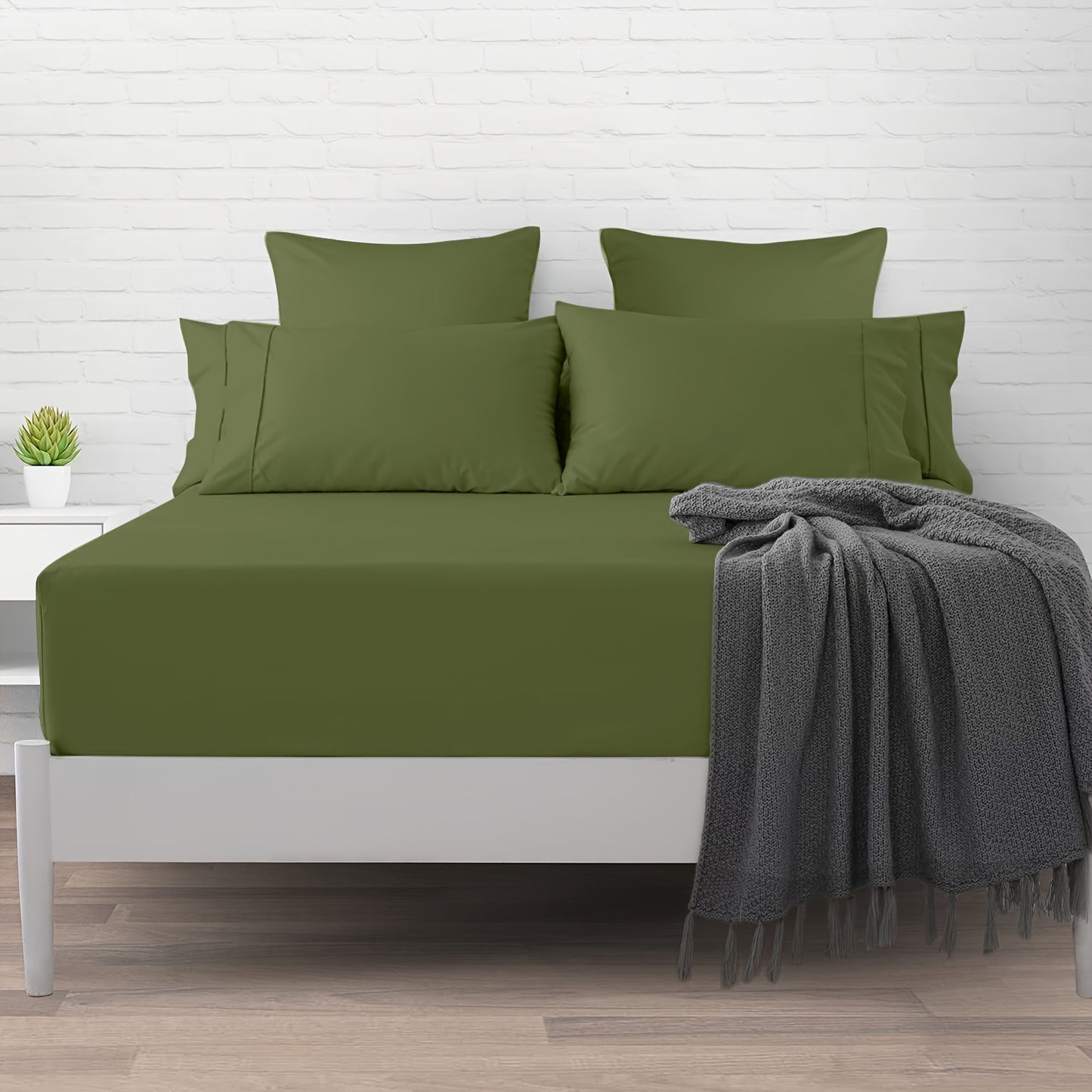 Fitted Bed Sheet Set Ultra Soft - Bed Sheet And Pillowcase