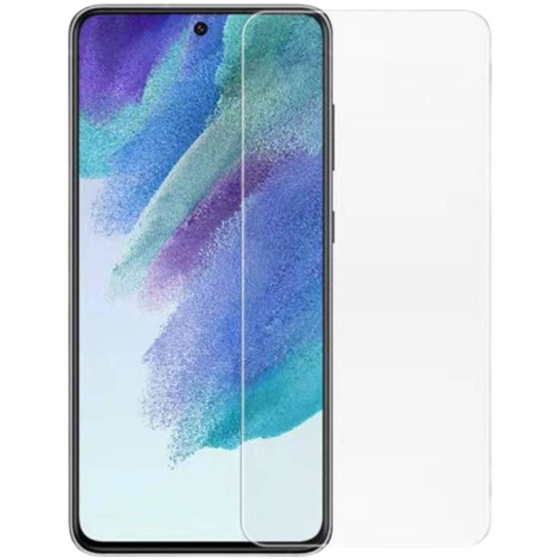 For Samsung Galaxy S24 FE Wallet Case Black + 2 x Screen Protectors