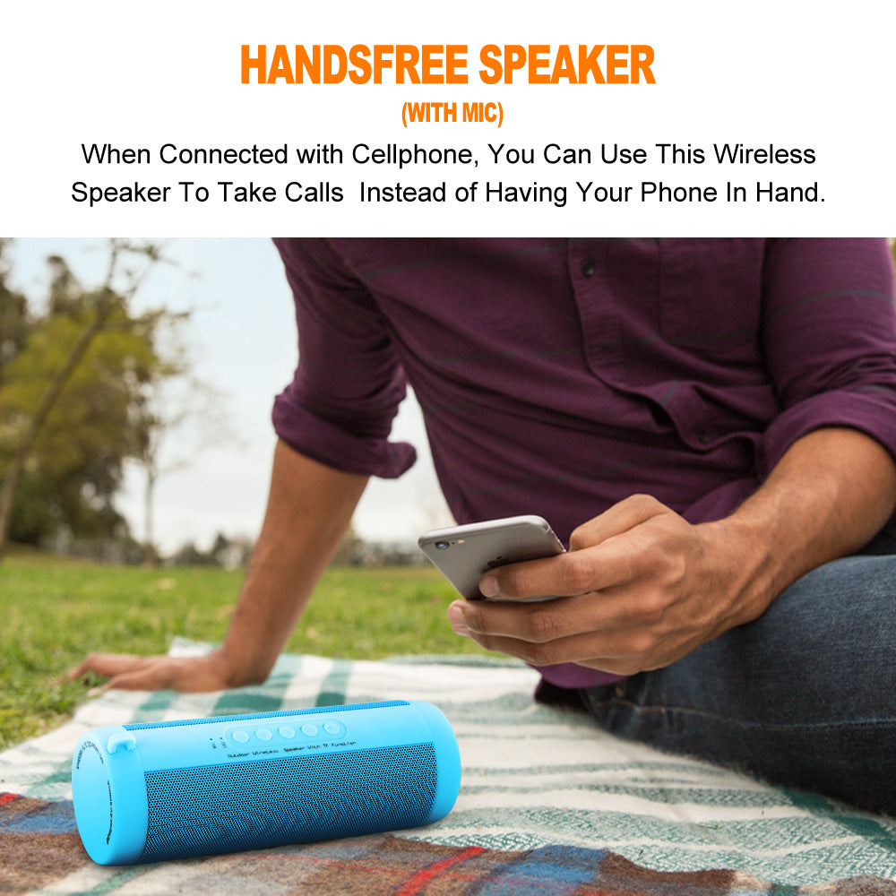 Portable Wireless Bluetooth Speaker-Black Colour