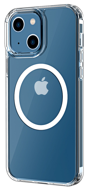 For iPhone 15 Clear Case MagSafe Shockproof Magnetic Cover