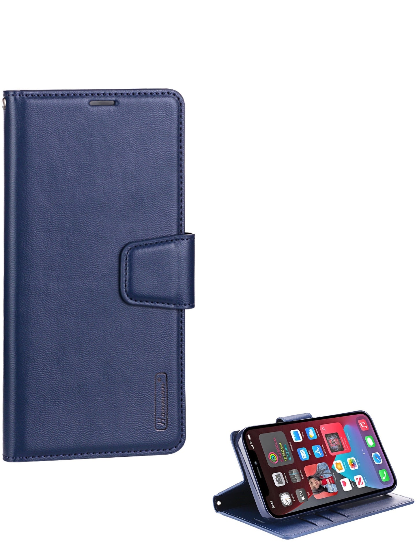 For Samsung Galaxy A05s Wallet Case Navy blue Colour Flip Cover