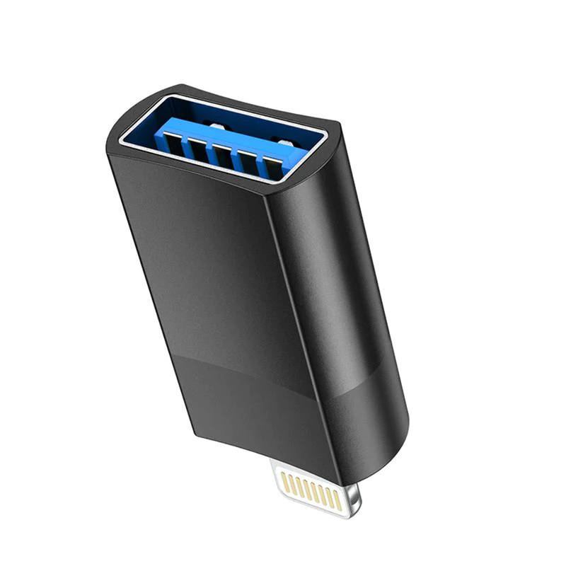 2 Packs X Lightning Male to USB Female Adapter OTG Converter