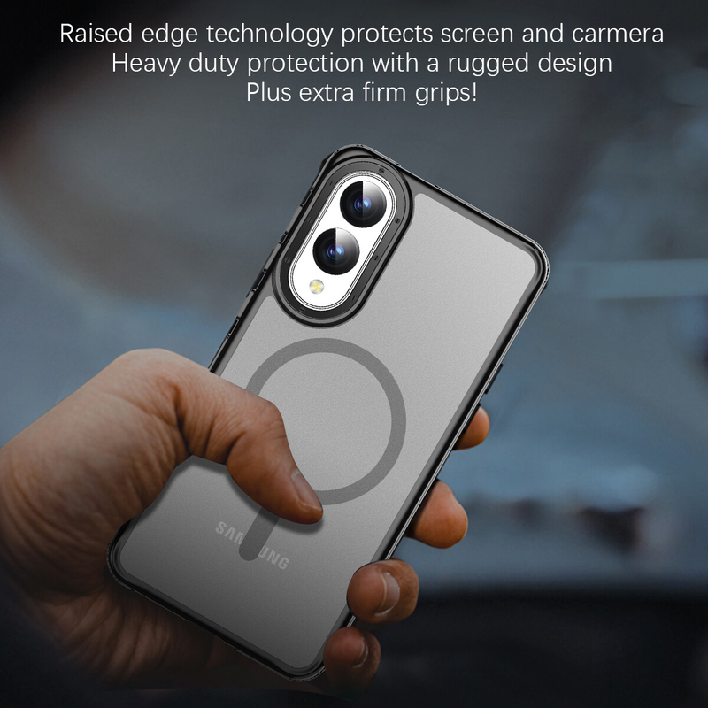For Samsung Galaxy S25 Edge Shockproof Magnetic Cover