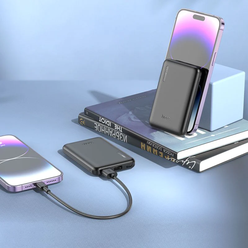 Ultra Thin 5000mAh Powerbank USB Type-C Fast Charge Portable Battery