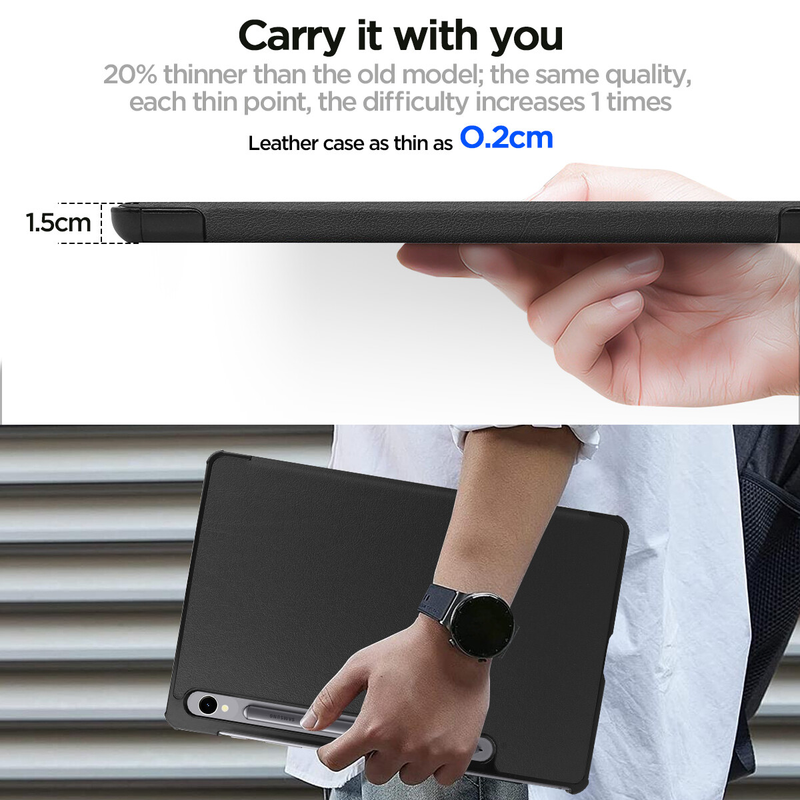 For Samsung Galaxy Tab S9 Case 11 inch Tablet Folio Leather Stand Cover