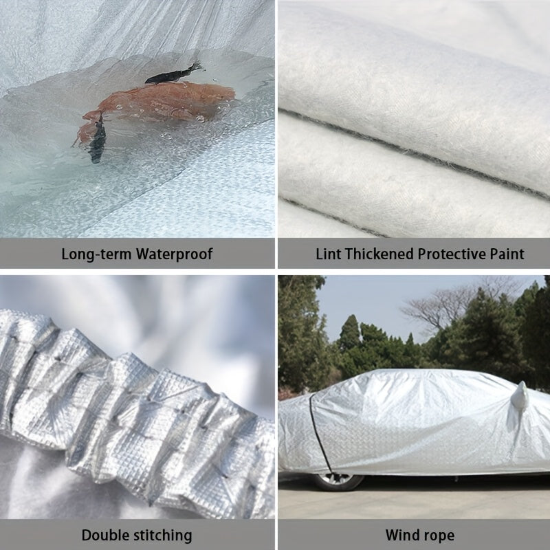 Car Cover Large Rain and Dust Proof Cover
