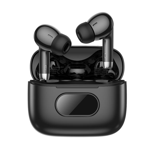Bluetooth Wireless TWS Earphones Stereo Earbuds-Black