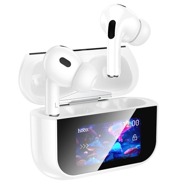 Compact Wireless Bluetooth headsets-white colour