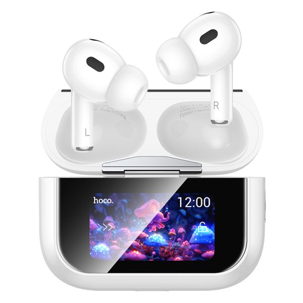 Compact Wireless Bluetooth headsets-white colour