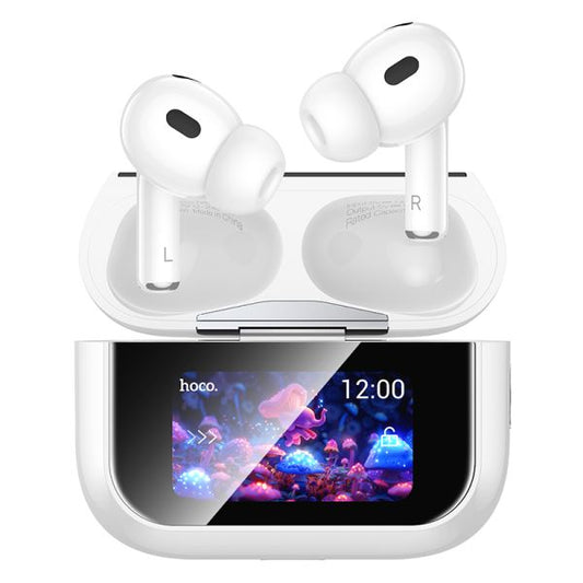 Compact Wireless Bluetooth headsets-white colour