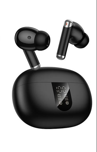 Universal Wireless Earphones Stereo Earbuds with LED Display