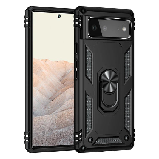 For Google Pixel 6 Shockproof Case-Black