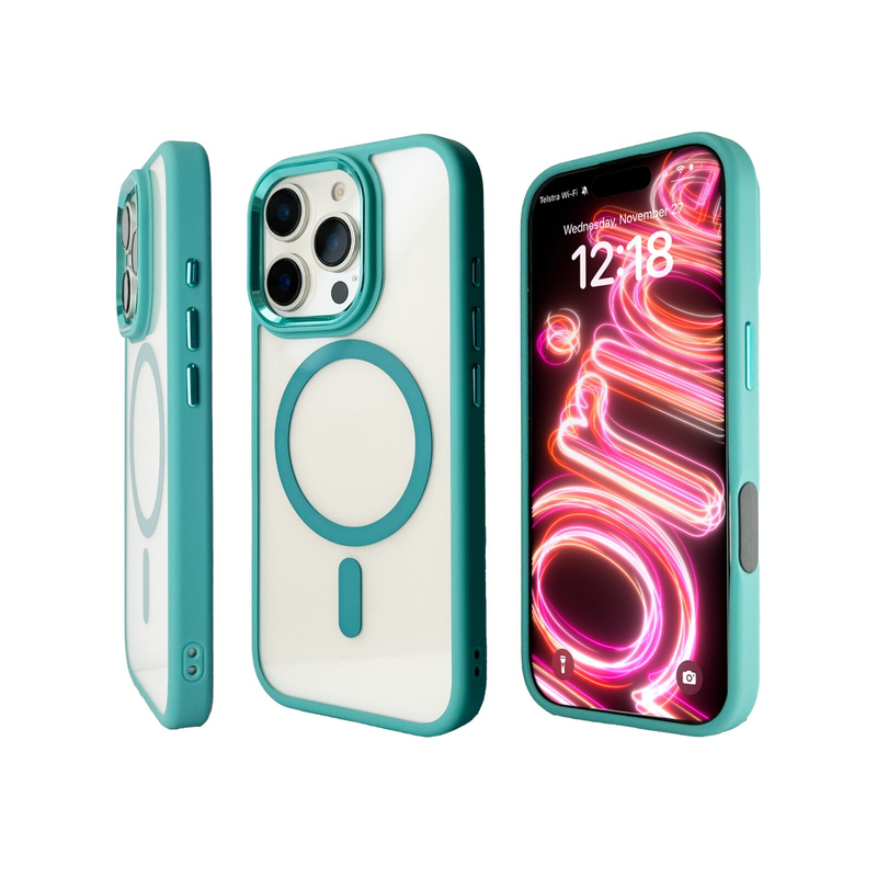 Tough MagSafe case for iPhone 16 Pro Max-Green