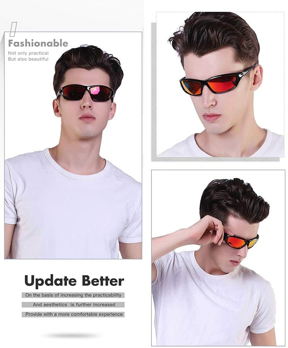 Sunglasses Polarized Glasses Sports Driving Fishing Eyewear Unisex