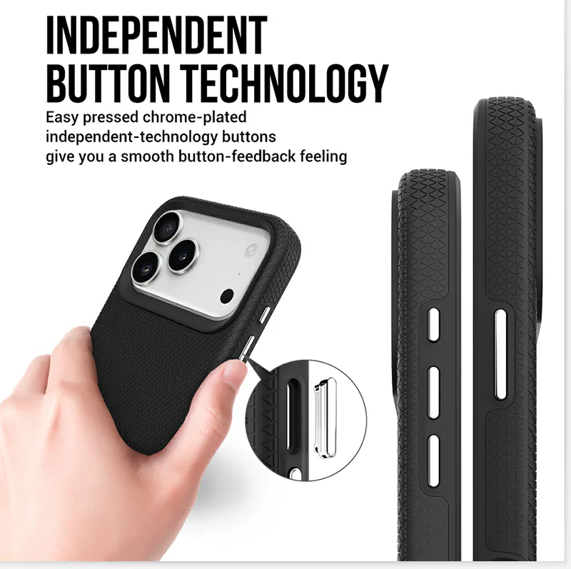 For iPhone 17 Pro Max Shockproof Case Rugged Cover