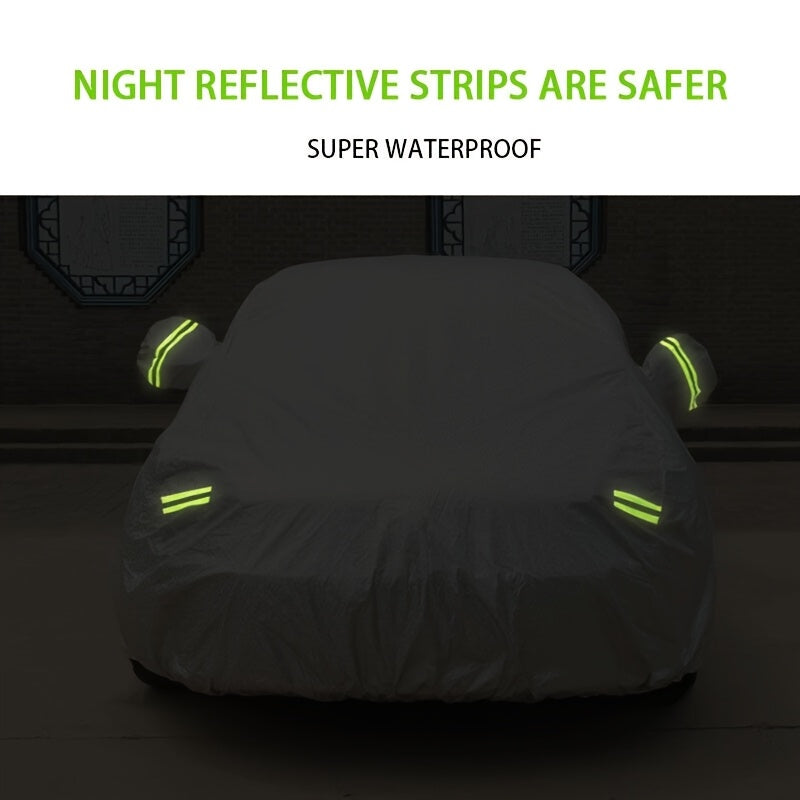 Car Cover Large Rain and Dust Proof Cover