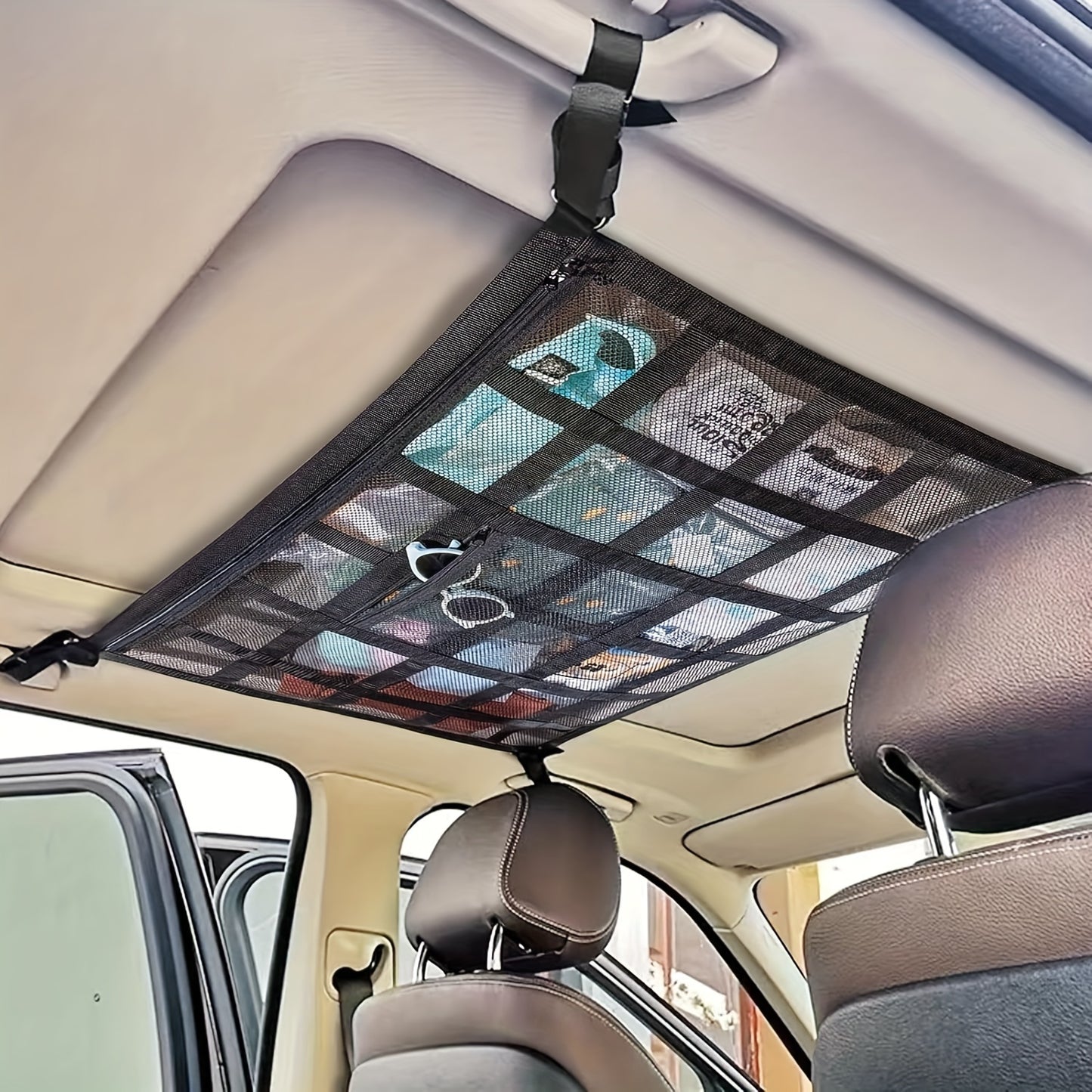 Car Ceiling Cargo Net Pocket For SUV/Truck