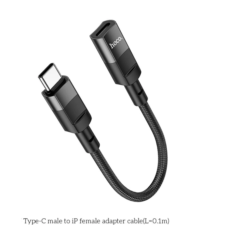 USB-C Male to Lightning Female Adapter Plug Converter for iPhone(2 Packs)