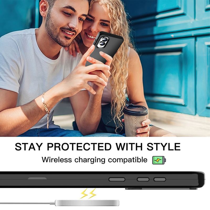For Samsung Galaxy S25 Edge Shockproof Black