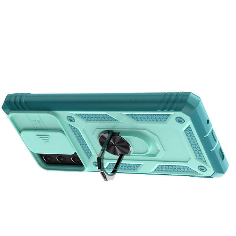 For Samsung Galaxy S23 FE Shockproof Case-Green