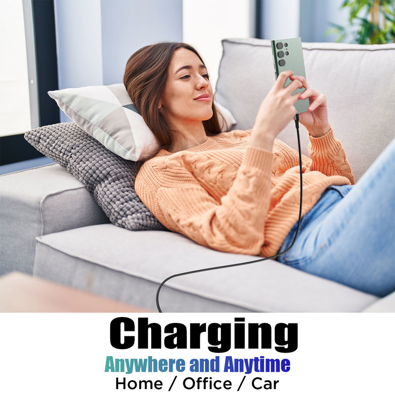2 x Type C to USB-C Cable Fast Charging Cable with LED Display For iPhone 16 15 and Samsung