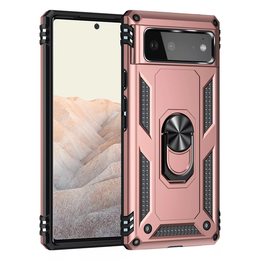 For Google Pixel 6 Protective Shockproof Case-Rose Gold