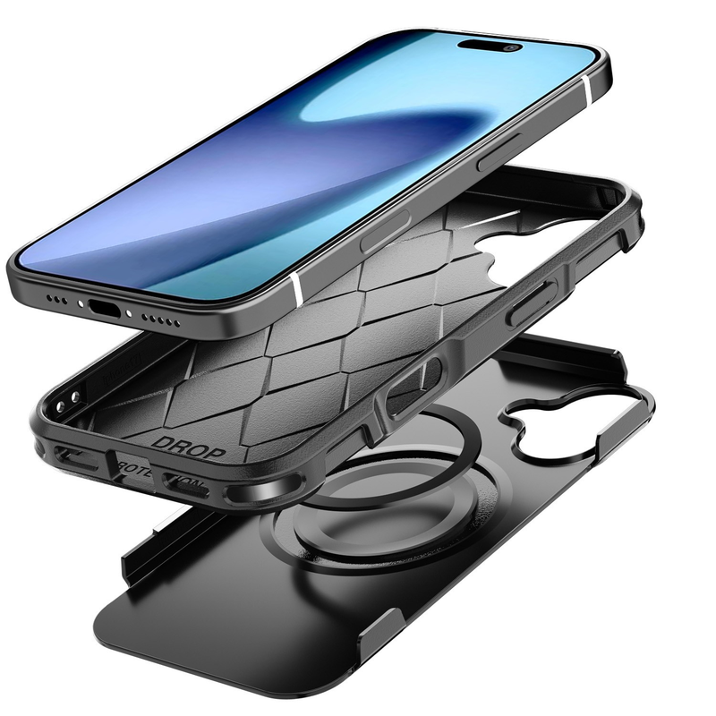 For iPhone 17 Pro MagSafe Case Heavy Duty Shockproof Rugged Cover