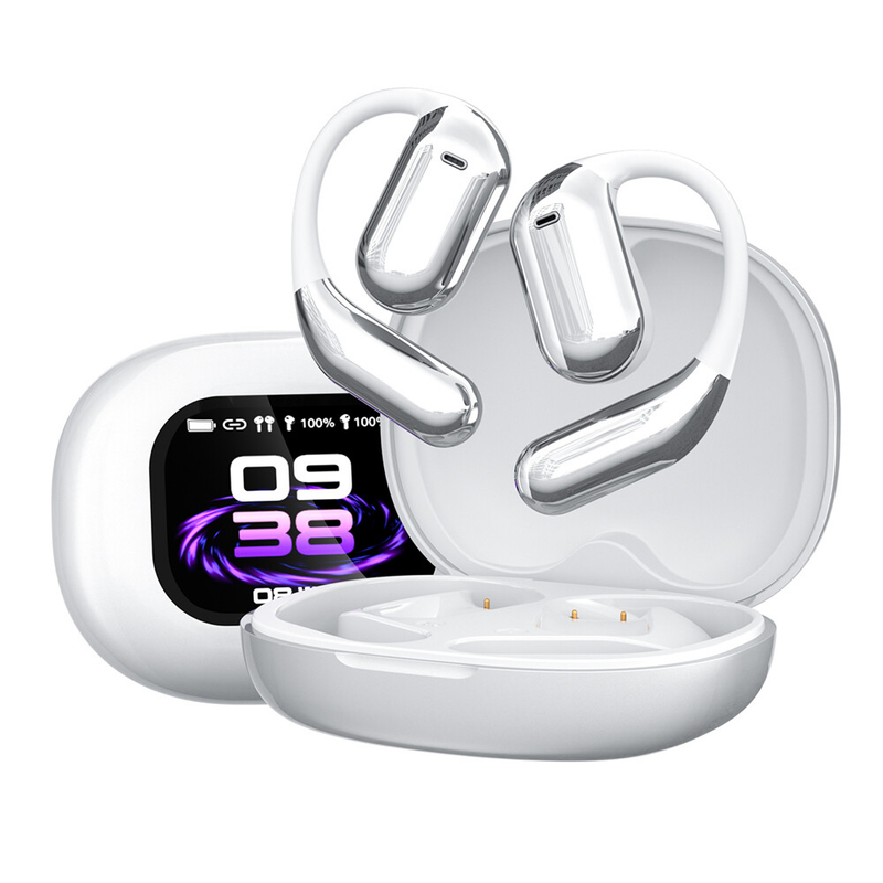 Wireless Bluetooth 5.4 Headphone Active Earphones-White