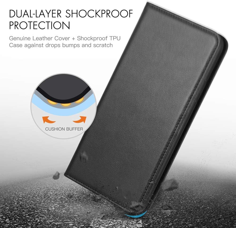 Black Wallet Protective Case for Samsung Galaxy A16 5G