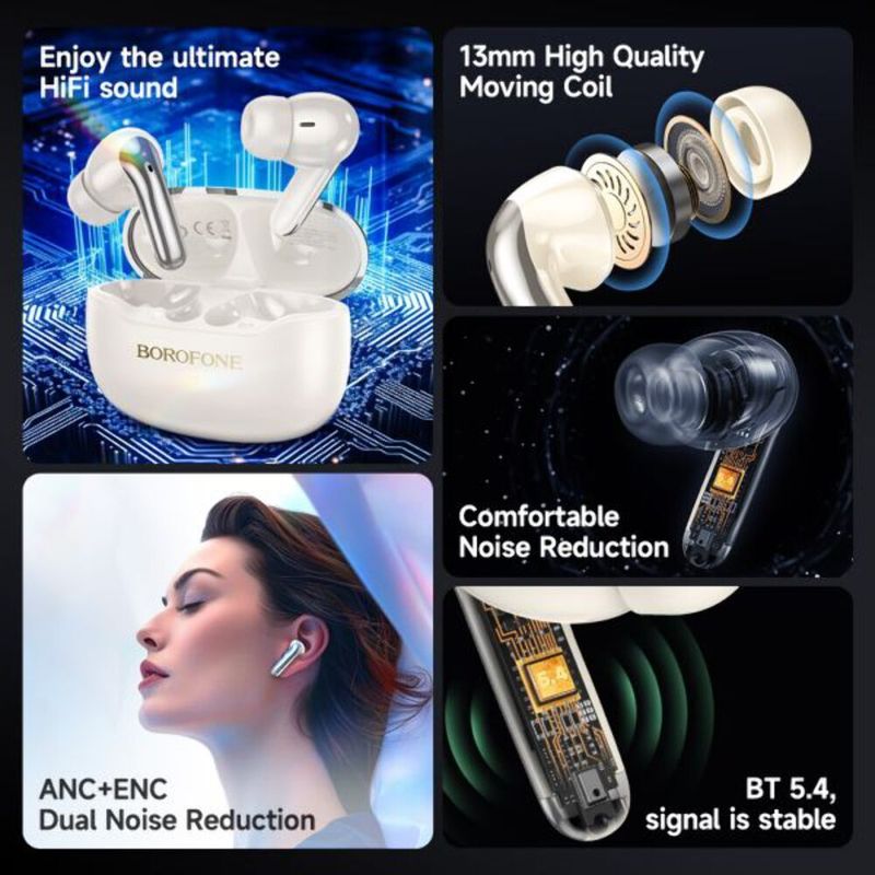 Universal wireless Bluetooth headset