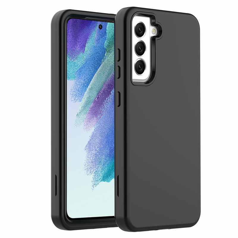 For Samsung Galaxy S25 Edge Shockproof Heavy Duty Case -Black