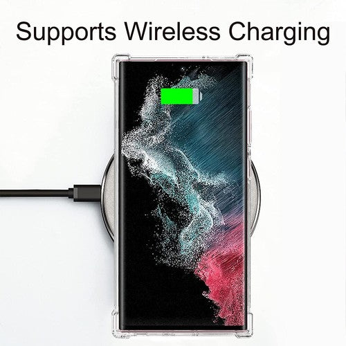 For Samsung Galaxy S25 Ultra Edge S24 S23 S21 Flexible Clear Shockproof TPU case