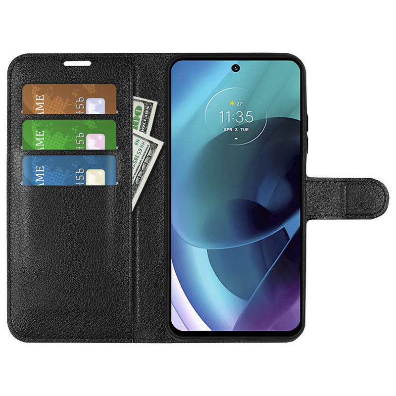 For Moto G84 Leather Wallet Flip Phone Case