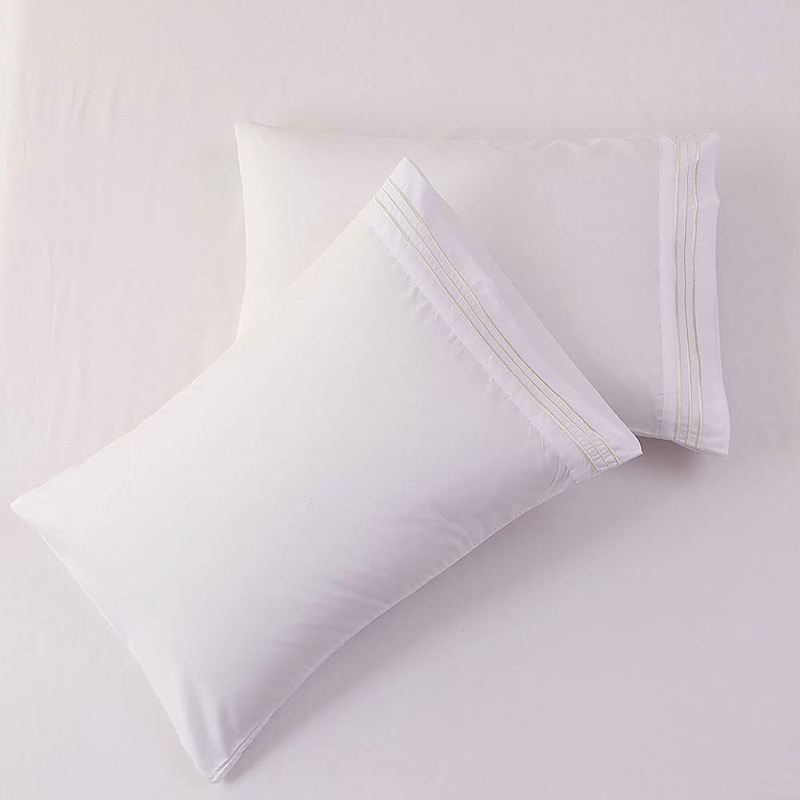 Sheet Set Bed Flat Fitted Single/Double/Queen/King