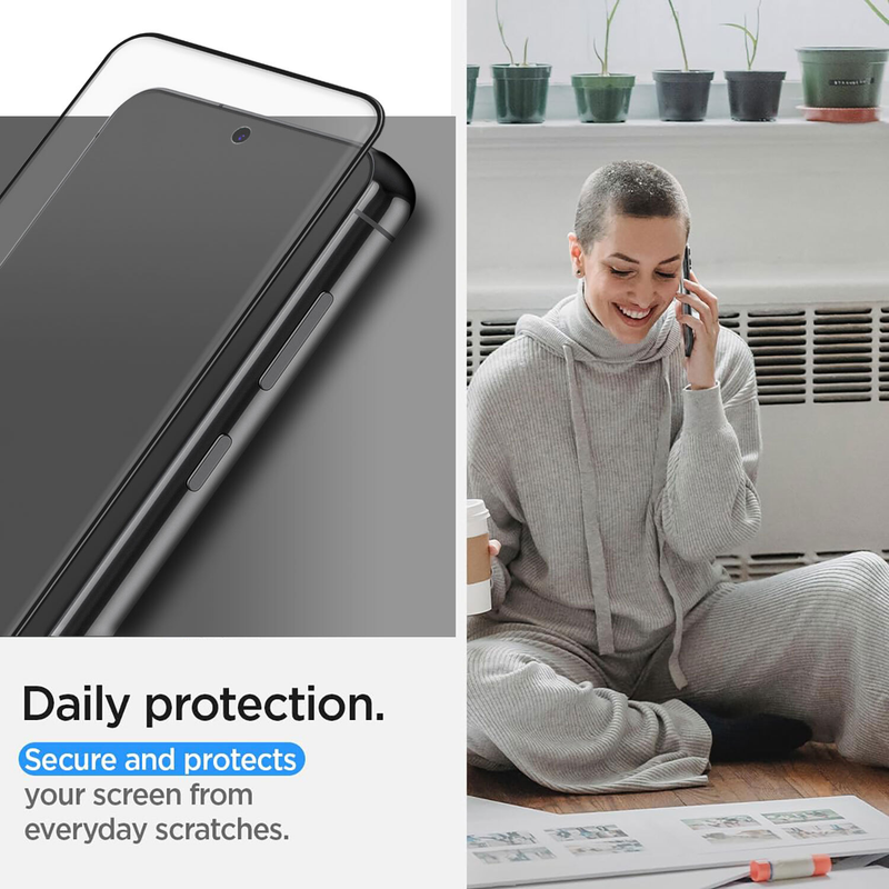 For Samsung Galaxy S21 FE 5G Full Cover Tempered Glass Screen Protector 2-Pack
