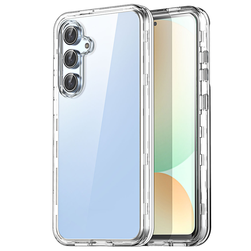 For Samsung Galaxy S24 FE Case Clear Shockproof Heavy Duty Phone Cover