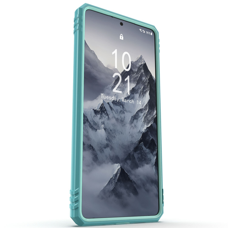 For Samsung Galaxy S23 FE Shockproof Case-Green