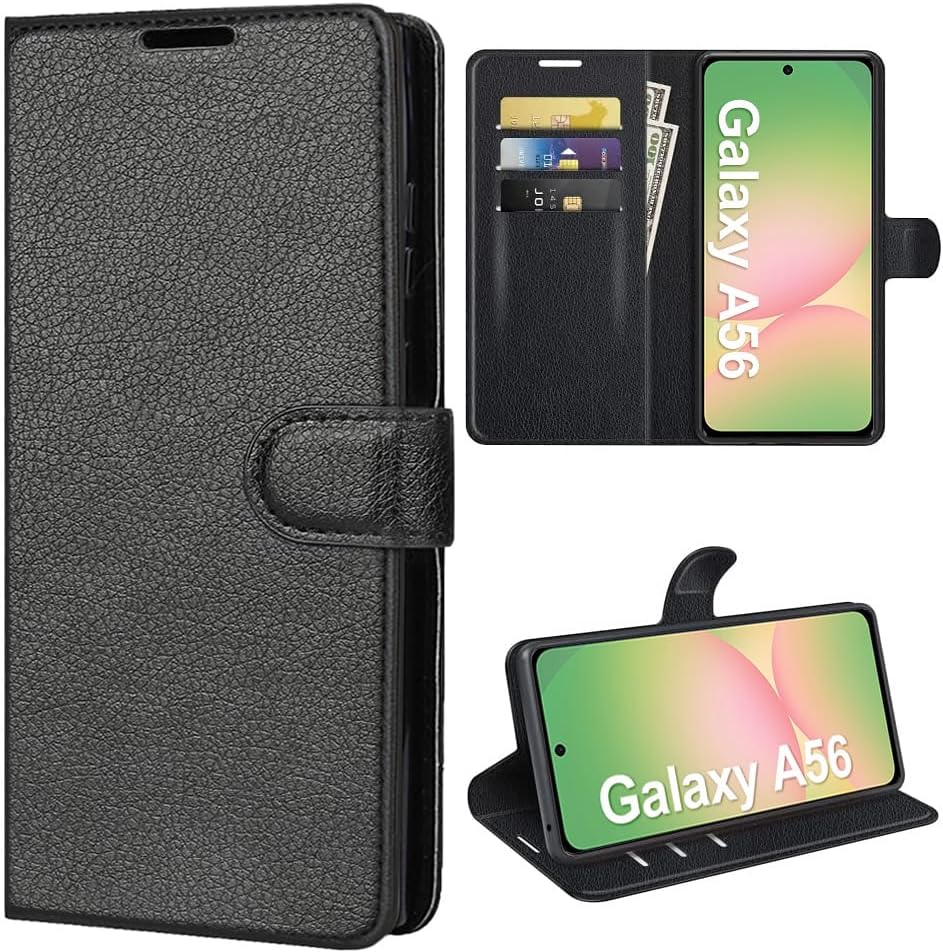 Protective PU Leather Wallet Case Cover for Samsung Galaxy A16