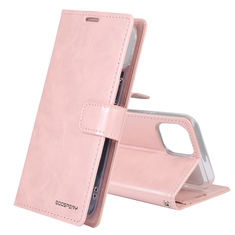 Flip Wallet Case for iPhone 15 Pro Max -Rosegold