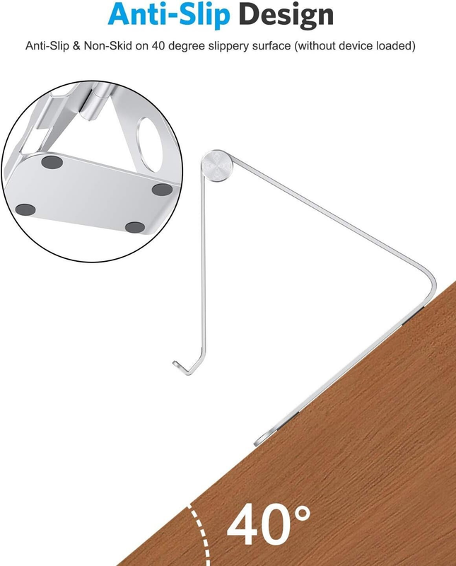 Universal Aluminium Foldable Stand Holder For iPhone/iPad