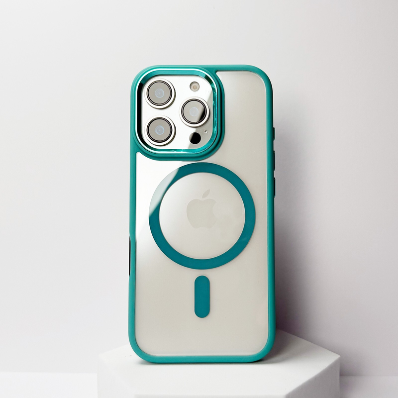 Tough MagSafe case for iPhone 16 Pro Max-Green