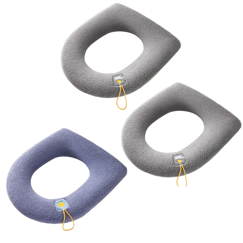 3PCS Toilet Seat Cushion Pad