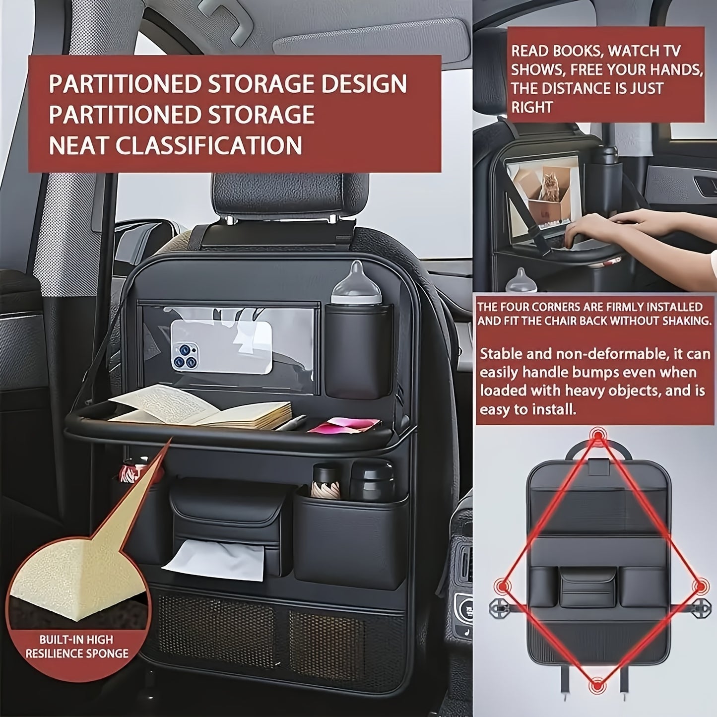 Car Seat Organiser-Back Seat