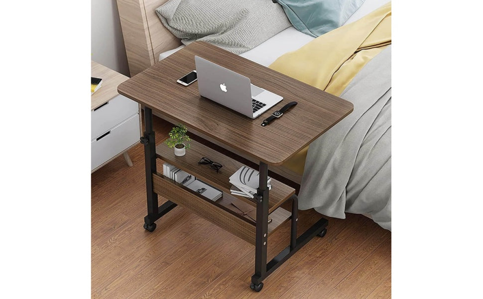 Universal Adjustable Height Mobile Computer Desk