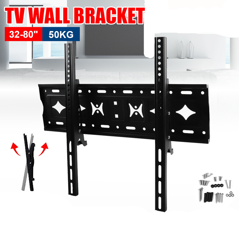 Universal TV Wall Bracket TV Stand tv Mount Full Motion Swivel Tilt LCD LED 32-80 Inch
