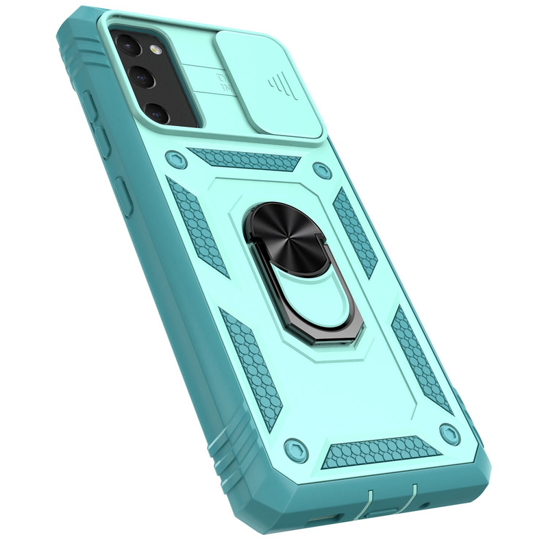 For Samsung Galaxy S23 FE Shockproof Case-Green