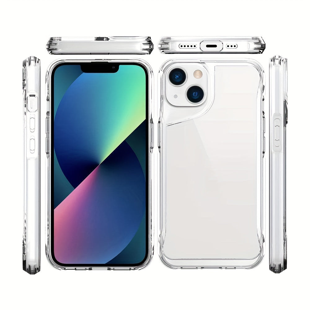 Crystal Clear Shockproof Drop Protection Phone Case For Iphone 15
