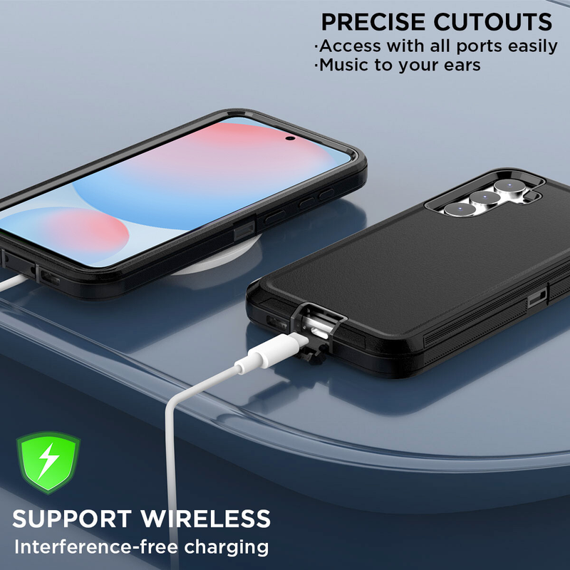 For Samsung Galaxy S24 FE Heavy Duty Builder Case