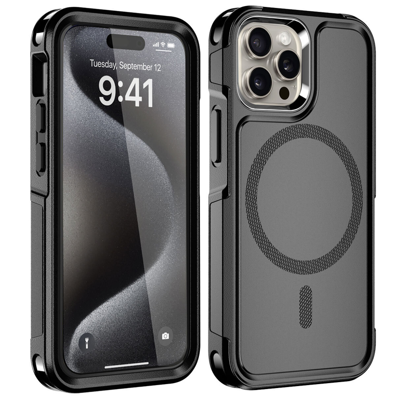 For iPhone 14 Pro Max MagSafe Case Heavy Duty Shockproof Rugged Cover