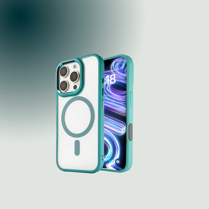 Tough MagSafe case for iPhone 16 Pro Max-Green